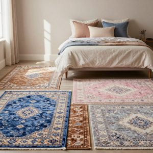 Rug Colors with Bedroom Color