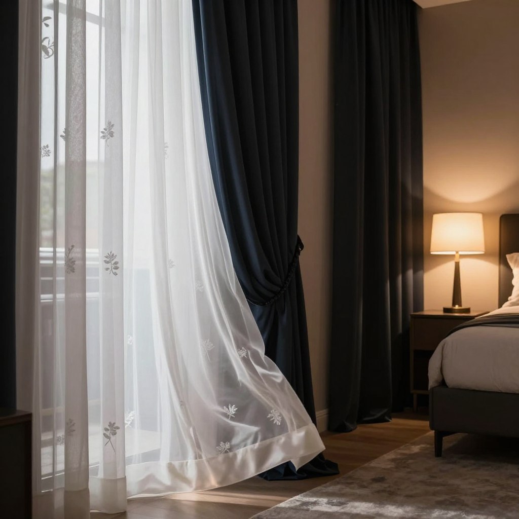 Sheer and Blackout Curtain
