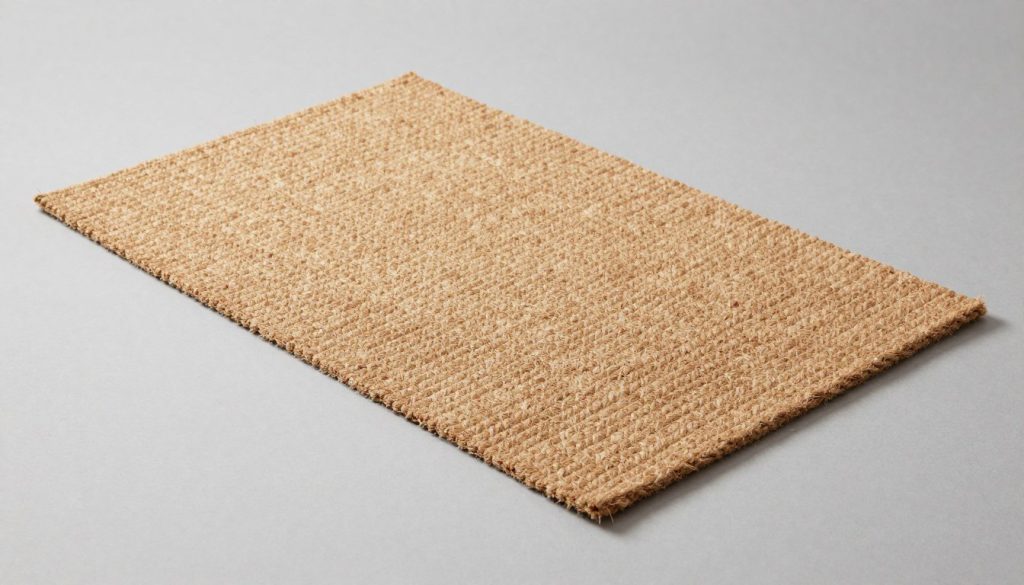 Side profile view of 30x18 coir mat showing thickness and construction