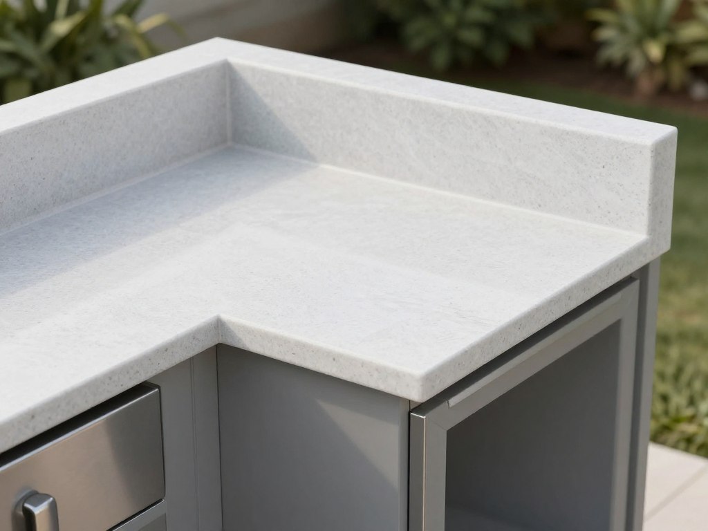 Counter space solutions for small outdoor kitchens