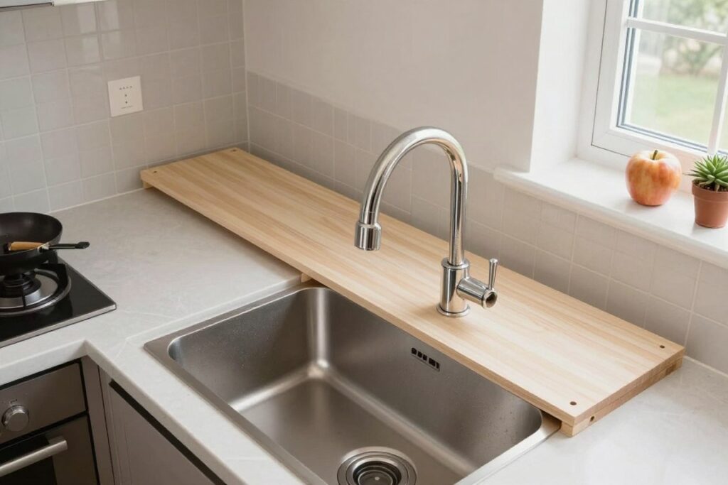 DIY outdoor kitchen installation to save costs