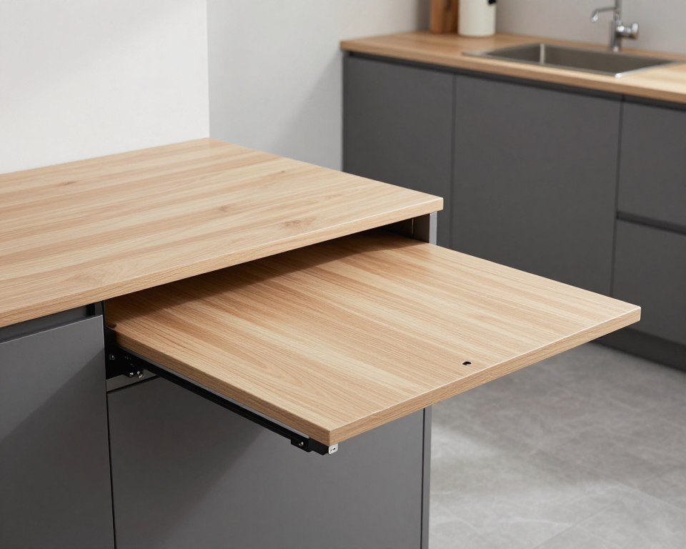 Flexible counter solutions for outdoor kitchens