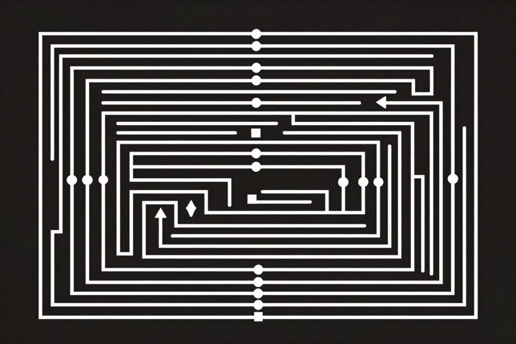 Outdoor kitchen traffic flow diagram