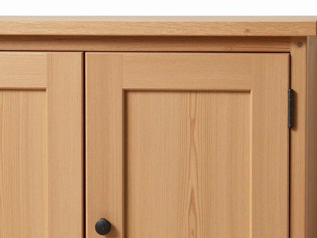 Outdoor kitchen with weather-resistant wood cabinets