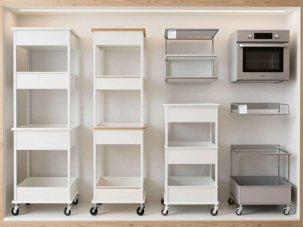 Selection of popular outdoor kitchen cart models