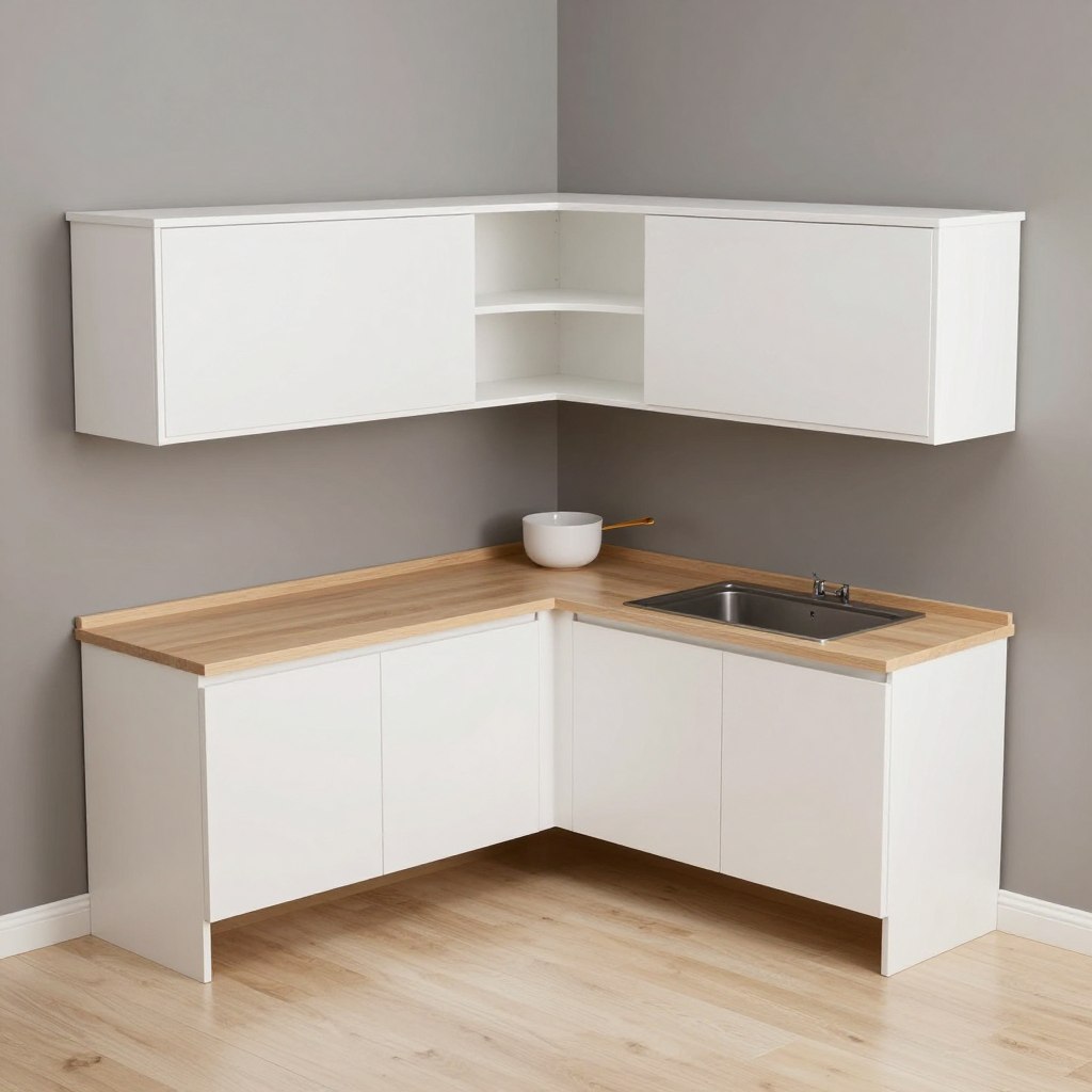 Starter modular outdoor kitchen configuration