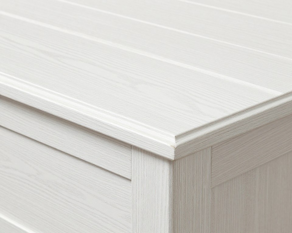 Well-maintained white oak furniture showing proper care results